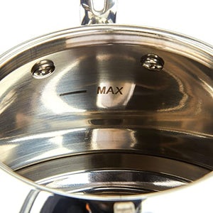 All-Clad E86199 Stainless Steel Tea Kettle, 2-Quart, Silver