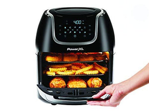 PowerXL 10 QT Vortex Air Fryer Pro Oven, Digital Black