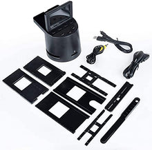 Load image into Gallery viewer, Digital Film &amp;Slide Scanner with 22MP, Converts 35mm, 126, 110, Super 8 Films, Slides, Negatives to JPEG, Tilt-Up 3.5" Large LCD, Includes Cables, Film Inserts &amp;More, MAC and PC Compatible
