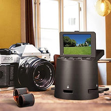 Load image into Gallery viewer, Digital Film &amp;Slide Scanner with 22MP, Converts 35mm, 126, 110, Super 8 Films, Slides, Negatives to JPEG, Tilt-Up 3.5" Large LCD, Includes Cables, Film Inserts &amp;More, MAC and PC Compatible
