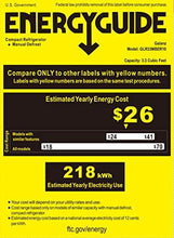 Load image into Gallery viewer, Galanz GLR33MBER10 Retro Compact Refrigerator, Single Door Fridge, Adjustable Mechanical Thermostat with Chiller, Blue, 3.3 Cu Ft
