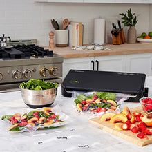 Load image into Gallery viewer, FoodSaver Vacuum Sealer Machine with Automatic Bag Detection, Sealer Bags and Roll, and Handheld Vacuum Sealer for Airtight Food Storage and Sous Vide, Silver
