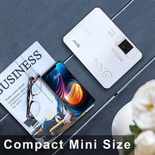 Load image into Gallery viewer, WiFi Bluetooth Projector - Artlii Enjoy 2 Mini Projector for iPhone Support Full HD 1080P and 300&#39;&#39; Display, 6000L Brightness, Keystone &amp; Zoom, Outdoor Projector Compatible with TV Stick, iOS, Android
