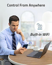 Load image into Gallery viewer, eufy Security Smart Lock Touch &amp; Wi-Fi, Fingerprint Scanner, Keyless Entry Door Lock, Smart Wi-Fi Lock, Bluetooth Electronic Deadbolt, Touchscreen Keypad, BHMA Certified, IP65 Weatherproofing

