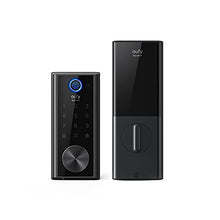 Load image into Gallery viewer, eufy Security Smart Lock Touch, Fingerprint Scanner, Keyless Entry Door Lock, Bluetooth Electronic Deadbolt, Touchscreen Keypad, IP65 Weatherproofing, Compatible with Wi-Fi Bridge (Sold Separately)
