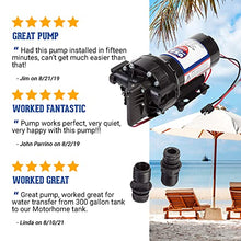 Load image into Gallery viewer, USA Adventure Gear ProGear 5550 High Pressure Professional Grade Washdown Water Pump | Made in the USA | 12 Volt DC | 5.75GPM | 14 Foot Lift | 80 PSI Pressure | Corrosion Resistant | Sealed Switch
