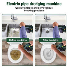 Load image into Gallery viewer, Drain Auger, Automatic Plumbing Snake, 25Ft(7.6m), 20-Volt MAX Li-Ion, Perfect Cordless Drain Clog Remover, Power Tool for 3/4" to 3" Pipes, Replaceable Flexible Shaft - MTW700B
