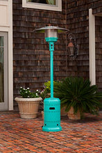 Load image into Gallery viewer, Fire Sense 61130 Powder Coated Patio Heater 46000 BTU, 18"L x 33"W x 87"H - Aqua Blue

