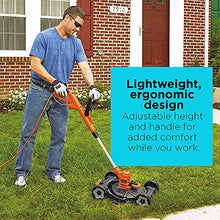 Load image into Gallery viewer, BLACK+DECKER 3-in-1 String Trimmer/Edger &amp; Lawn Mower, 6.5-Amp, 12-Inch, Corded (MTE912) (Power cord not included)
