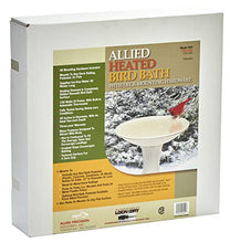 Load image into Gallery viewer, API Heated Birdbath Heated Bird Bath with Mounting Hardware (Item No. 600)
