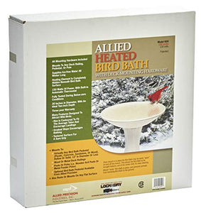 API Heated Birdbath Heated Bird Bath with Mounting Hardware (Item No. 600)