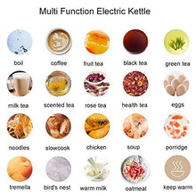 Load image into Gallery viewer, Bear YSH-C18R1 Health- Care Beverage Tea Maker and Kettle, Durable 316 Stainless Steel &amp; Glass Brew Cooker Master,8-in-1 Programmable, 4 Range Temperature Warming Function,1.8L,Pink
