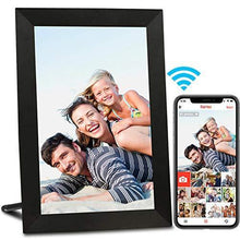 Load image into Gallery viewer, AEEZO WiFi Digital Picture Frame, IPS Touch Screen Smart Cloud Photo Frame with 16GB Storage, Easy Setup to Share Photos or Videos via Free Frameo APP, Auto-Rotate, Wall Mountable (9 inch Black)
