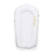 Load image into Gallery viewer, DockATot Deluxe+ Dock - The All in One Portable &amp; Lightweight Baby Lounger - Suitable from 0-8 Months (Pristine White)
