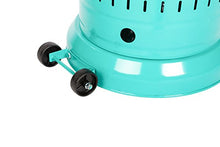 Load image into Gallery viewer, Fire Sense 61130 Powder Coated Patio Heater 46000 BTU, 18"L x 33"W x 87"H - Aqua Blue
