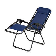 Load image into Gallery viewer, Caravan Canopy Infinity Zero Gravity Steel Frame Patio Deck Chair, Blue (Pair)
