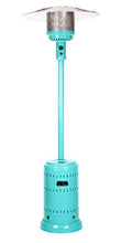 Load image into Gallery viewer, Fire Sense 61130 Powder Coated Patio Heater 46000 BTU, 18"L x 33"W x 87"H - Aqua Blue
