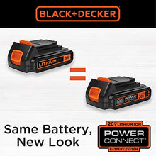 Load image into Gallery viewer, BLACK+DECKER 20V MAX Cordless Hedge Trimmer with Power Command Powercut, 22-Inch (LHT321FF)
