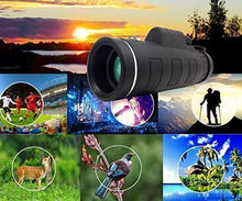 Load image into Gallery viewer, Astronomical Telescopes + Travel Monocular Telescope Scope 70mm Aperture 400mm AZ Mount Astronomical Refractor Telescopes for Kids Adults Beginners - Portable Bag, Smartphone Adapter, Camera Remote
