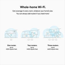 Load image into Gallery viewer, Google Nest Wifi -  AC2200 - Mesh WiFi System -  Wifi Router - 2200 Sq Ft Coverage - 1 pack
