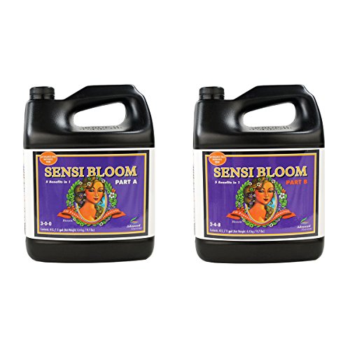 Advanced Nutrients pH Perfect Sensi Bloom Part A & B Soil Amendments, 4 L