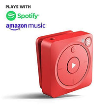Load image into Gallery viewer, Mighty Vibe Spotify and Amazon Music Player - Bluetooth &amp; Wired Headphones - 1,000+ Song Storage - No Phone Needed - Red
