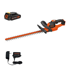 Load image into Gallery viewer, BLACK+DECKER 20V MAX Cordless Hedge Trimmer with Power Command Powercut, 22-Inch (LHT321FF)
