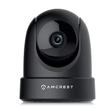 Load image into Gallery viewer, Amcrest 4MP UltraHD Indoor WiFi Camera, Security IP Camera with Pan/Tilt, Two-Way Audio, Night Vision, Remote Viewing, Dual-Band 5ghz/2.4ghz, 4-Megapixel @~20FPS, Wide 120° FOV, IP4M-1051B (Black)
