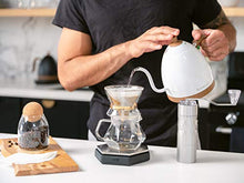 Load image into Gallery viewer, Brewista | Artisan 1.0L Electric Gooseneck Kettle | Electric Water Kettle For Pour Over Coffee (All White (Pearl))
