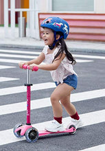 Load image into Gallery viewer, Micro Kickboard - Mini Deluxe LED - Three Wheeled, Lean-to-Steer Swiss-Designed Micro Scooter for Toddlers &amp; Children with Motion-Activated Light-Up Wheels for Ages 2-5 (Pink)
