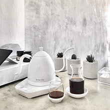 Load image into Gallery viewer, Brewista | Artisan 1.0L Electric Gooseneck Kettle | Electric Water Kettle For Pour Over Coffee (All White (Pearl))
