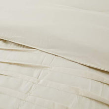 Load image into Gallery viewer, Amrapur Overseas Antonella 8-Piece Pleated Comforter Set, Queen, Beige
