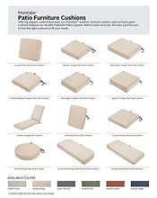Load image into Gallery viewer, Classic Accessories Montlake Water-Resistant 59 x 18 x 3 Inch Outdoor Bench/Settee Cushion, Patio Furniture Swing Cushion, Antique Beige, Patio Loveseat Cushion

