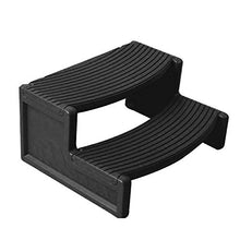 Load image into Gallery viewer, Confer Plastics Resin Multi Purpose Spa and Hot Tub Handi-Step Steps, Black

