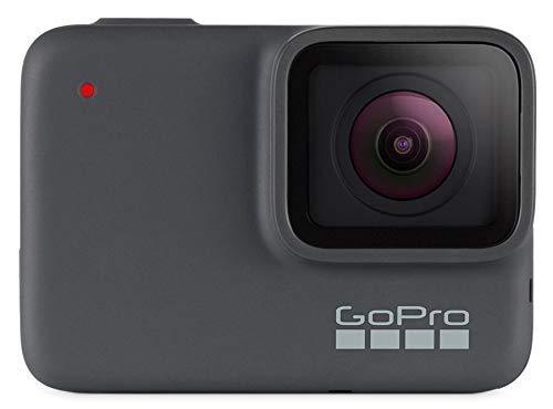 GoPro HERO7 Silver + PNY Elite-X 32GB microSDHC Card Adapter-UHS-I, U3 - Waterproof Digital Action Camera with Touch Screen 4K HD Video 10MP Photos Live Streaming Stabilization