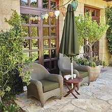 Load image into Gallery viewer, Classic Accessories Montlake Water-Resistant 59 x 18 x 3 Inch Outdoor Bench/Settee Cushion, Patio Furniture Swing Cushion, Heather Fern Green, Patio Loveseat Cushion
