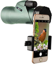 Load image into Gallery viewer, Gosky 12x55 High Definition Monocular Telescope and Quick Phone Holder-2020 Waterproof Monocular -BAK4 Prism for Wildlife Bird Watching Hunting Camping Travel Secenery

