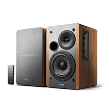 Load image into Gallery viewer, Edifier R1280T Powered Bookshelf Speakers - 2.0 Stereo Active Near Field Monitors - Studio Monitor Speaker - Wooden Enclosure - 42 Watts RMS
