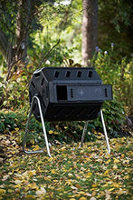 Load image into Gallery viewer, IM4000 Dual Chamber Tumbling Composter (Black)
