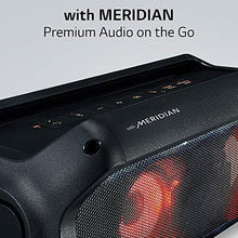 Load image into Gallery viewer, LG PK7 XBOOM Go Water-Resistant Wireless Bluetooth Party Speaker with Up To 22 Hours Playback - Black
