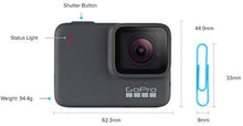 Load image into Gallery viewer, GoPro HERO7 Silver + PNY Elite-X 32GB microSDHC Card Adapter-UHS-I, U3 - Waterproof Digital Action Camera with Touch Screen 4K HD Video 10MP Photos Live Streaming Stabilization

