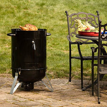 Load image into Gallery viewer, Cuisinart COS-118, Vertical Charcoal Smoker, 18"
