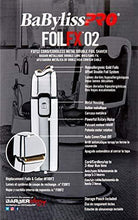 Load image into Gallery viewer, BaBylissPRO FXFS2 FOILFX02 Cordless Metal Double Foil Shaver, Silver
