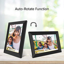 Load image into Gallery viewer, FRAMEO 10.1 Inch Smart WiFi Digital Photo Frame 1280x800 IPS LCD Touch Screen, Auto-Rotate Portrait and Landscape, Built in 16GB Memory, Share Moments Instantly via Frameo App from Anywhere
