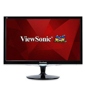 ViewSonic VX2452MH 24 Inch 2ms 60Hz 1080p Gaming Monitor with HDMI DVI and VGA inputs, Black