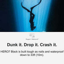 Load image into Gallery viewer, GoPro HERO7 Black + Extra Battery + Super Suit Dive Housing Case - E-Commerce Packaging - Waterproof Digital Action Camera with Touch Screen 4K HD Video 12MP Photos Live Streaming Stabilization
