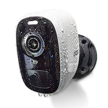 Load image into Gallery viewer, Wireless WiFi Security Camera for Outdoor/Home Battery Powered, 1080P Video/Color Night Vision/AI Motion Detection, Siren Alarm and Spotlight, 2-Way Audio, Waterproof, SD/Cloud (White)
