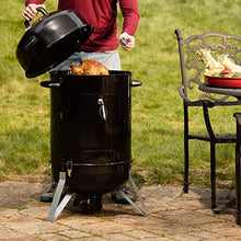 Load image into Gallery viewer, Cuisinart COS-118, Vertical Charcoal Smoker, 18"
