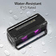 Load image into Gallery viewer, LG PK7 XBOOM Go Water-Resistant Wireless Bluetooth Party Speaker with Up To 22 Hours Playback - Black
