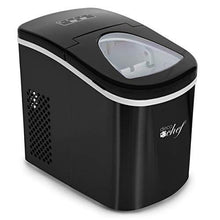 Load image into Gallery viewer, Deco Rapid Portable Automatic Electric Countertop Ice Maker - 6 Great Colors Compact Top Load 26 Lbs. Per Day Great for Party Hosting Never Run Out of Ice Again, Self Cleaning (Black)
